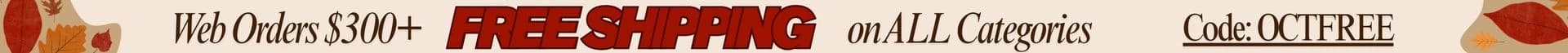 FREE UPS GROUND SHIPPING ON ORDERS OVER $300,             